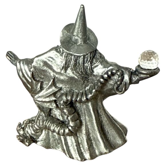 Spoontiques Pewter Wizard Figurine Fantasy Collectible Sculpture USA - Picture 6 of 7